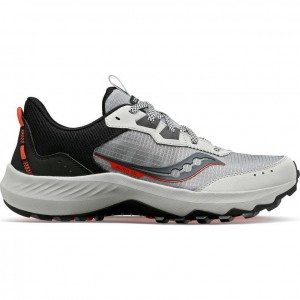 Saucony Aura TR Men's Trail Running Shoes Grey | CANADA ISMQLER