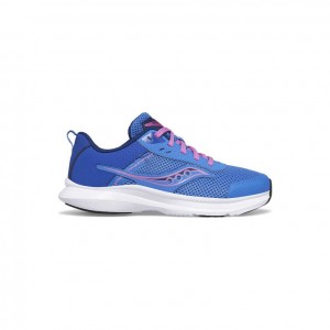 Saucony Axon 3 Big Kids' Sneakers Blue | CANADA ZLRNEBQ