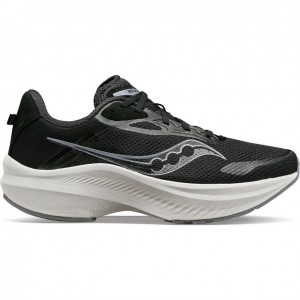 Saucony Axon 3 Men's Running Shoes Black | CANADA XNUCLGS