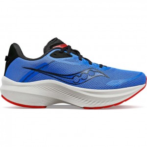 Saucony Axon 3 Men's Running Shoes Blue | CANADA XJWAGKU