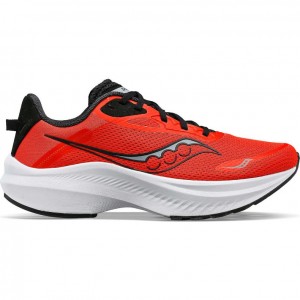 Saucony Axon 3 Men's Running Shoes Red | CANADA XOEFKBL