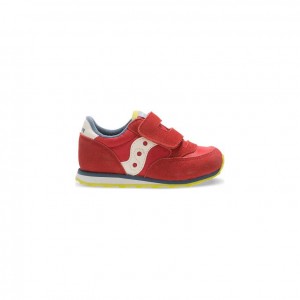 Saucony Baby Jazz Hook & Loop Little Kids' Sneakers Red | CANADA RPSCNFT