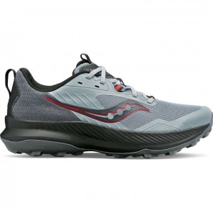 Saucony Blaze TR Men's Trail Running Shoes Grey | CANADA UGBXHRI