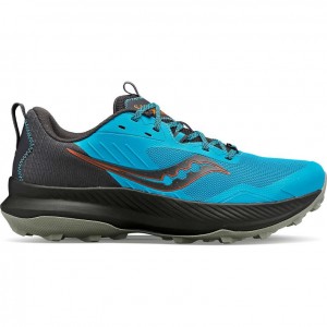 Saucony Blaze TR Men's Trail Running Shoes Blue | CANADA ROHQJIL