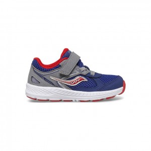 Saucony Cohesion 14 A/C Jr. Little Kids' Sneakers Navy / Grey | CANADA AXKWHVM