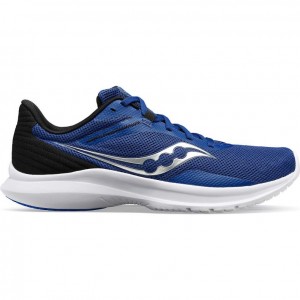 Saucony Convergence Men's Running Shoes Indigo / Black | CANADA ZMYSQCJ