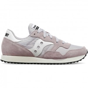 Saucony DXN Women's Sneakers Grey / Pink | CANADA OBYFDKN