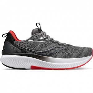 Saucony Echelon 9 Men's Running Shoes Grey | CANADA NCOZDBS