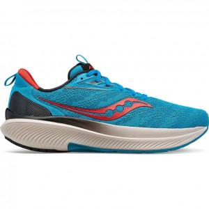 Saucony Echelon 9 Men's Running Shoes Turquoise | CANADA VPQLIXK