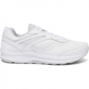 Saucony Echelon Walker 3 Extra Men's Wide Running Shoes White | CANADA TKIZDGE