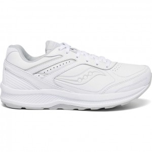 Saucony Echelon Walker 3 Women's Wide Running Shoes White | CANADA MWDKSTO