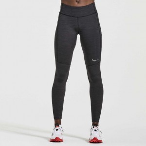 Saucony Fortify Women's Tight Black | CANADA UKOBPZV