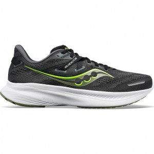 Saucony Guide 16 Men's Running Shoes Black | CANADA TYBDFXV