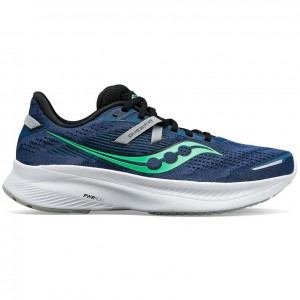 Saucony Guide 16 Men's Running Shoes Blue | CANADA XSJZKGQ