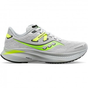 Saucony Guide 16 Men's Running Shoes White | CANADA HCMQKEF