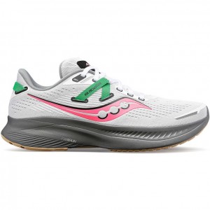 Saucony Guide 16 Women's Running Shoes White | CANADA HDSXNYA