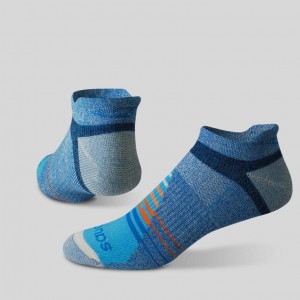 Saucony Inferno Merino Wool Blend No Show 3-Pack Men's Socks Multicolor | CANADA OSQVJMN