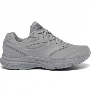 Saucony Integrity Walker 3 Extra Women's Wide Running Shoes Grey | CANADA TWAFZIH