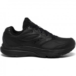 Saucony Integrity Walker 3 Extra Women's Wide Running Shoes Black | CANADA AUJEXWO