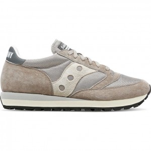 Saucony Jazz 81 Men's Sneakers Beige | CANADA GCDOUMQ