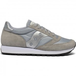 Saucony Jazz 81 Men's Sneakers Grey / Silver | CANADA YMTKCDI