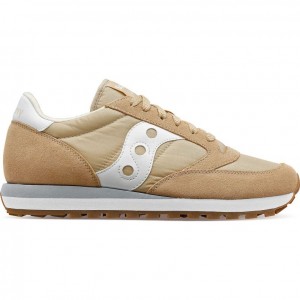 Saucony Jazz Original Women's Sneakers Beige | CANADA WGDXAOF