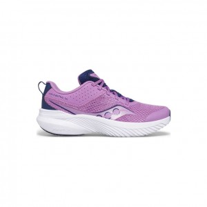 Saucony Kinvara 14 Big Kids' Sneakers Purple / Indigo | CANADA IROEPMB