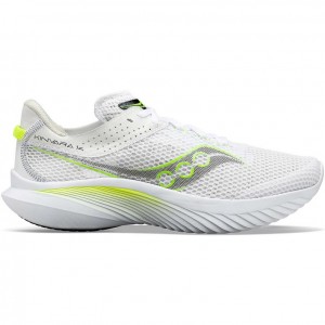 Saucony Kinvara 14 Men's Running Shoes White | CANADA REZGNWJ