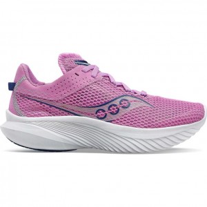 Saucony Kinvara 14 Women's Running Shoes Purple | CANADA AHIMQVZ