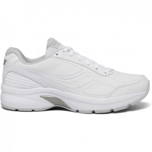 Saucony Omni Walker 3 Men's Wide Running Shoes White | CANADA RWOAFDE