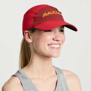 Saucony Outpace Women's Hat Red | CANADA HMOWVDT