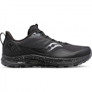 Saucony Peregrine ICE+ 3 Men's Running Shoes Black | CANADA AMPIZVB