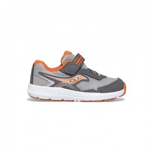 Saucony Ride 10 Jr. Big Kids' Sneakers Grey | CANADA RLDSFNE