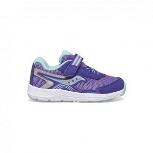 Saucony Ride 10 Jr. Big Kids' Sneakers Purple | CANADA CNBDFXS