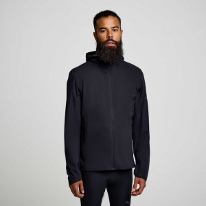 Saucony Runshield Men's Jacket Black | CANADA TEJDRGY