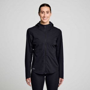 Saucony Runshield Women's Jacket Black | CANADA BESAXKP