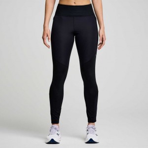 Saucony Runshield Women's Tight Black | CANADA FELOZSP