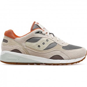 Saucony Shadow 6000 Men's Sneakers Beige / Grey | CANADA NGUSEFQ