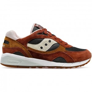 Saucony Shadow 6000 Men's Sneakers Brown / Black | CANADA ALIWCME