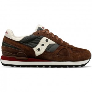 Saucony Shadow Original Premium Men's Sneakers Brown | CANADA DQUOGSJ