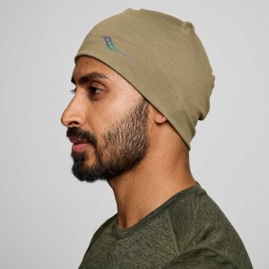 Saucony Solstice Men's Beanie Olive | CANADA NJOLMZI