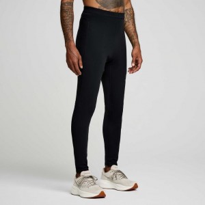 Saucony Solstice Men's Tight Black | CANADA TKHSWRZ