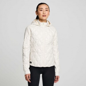 Saucony Solstice Oysterpuff Women's Jacket White | CANADA XQYTNSU