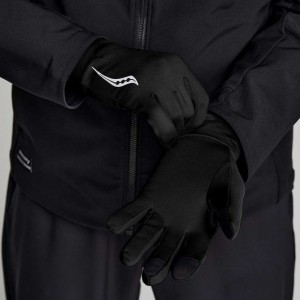 Saucony Solstice Women's Gloves Black | CANADA LHZGXRB