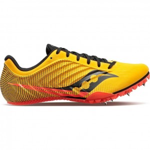 Saucony Spitfire 5 Men's Spikes Yellow | CANADA TINZWUX