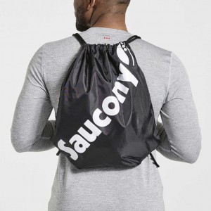 Saucony String Men's Bag Black | CANADA KTAJRCN