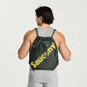 Saucony String Men's Bag Dark Green | CANADA WSKOMUJ