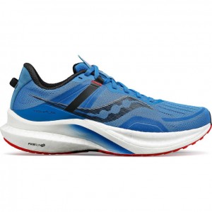 Saucony Tempus Men's Running Shoes Blue | CANADA VCSJXYW