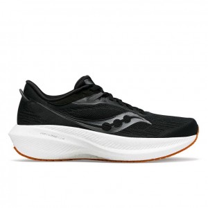 Saucony Triumph 21 Men's Running Shoes Black | CANADA XCLFOTA