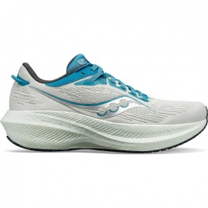 Saucony Triumph 21 Women's Running Shoes White | CANADA CDZJVKR